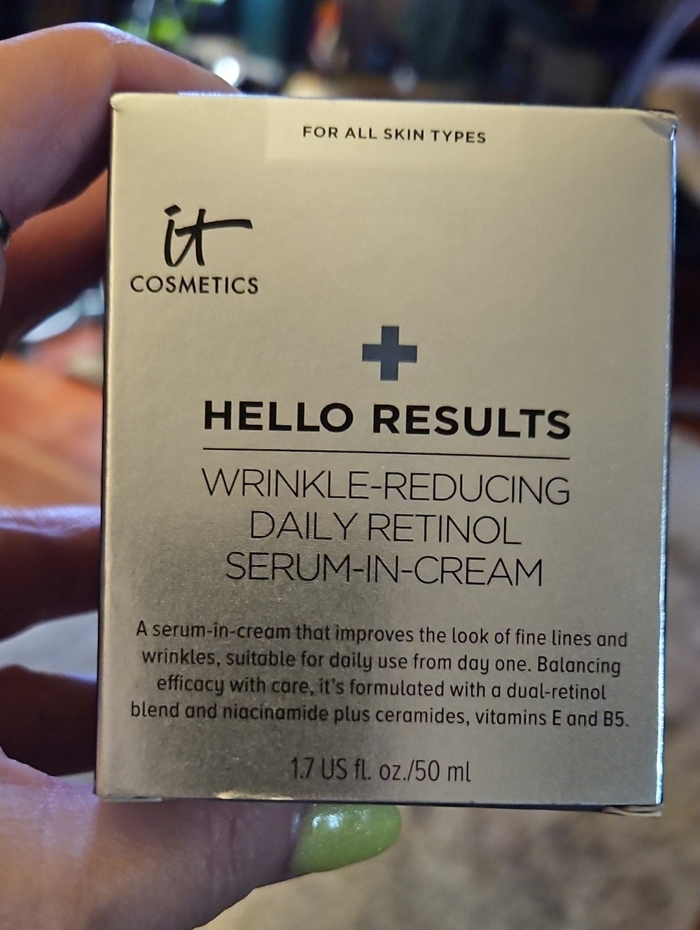 It COSMETICS WRINKLE REDUCING RETINOL CREAM